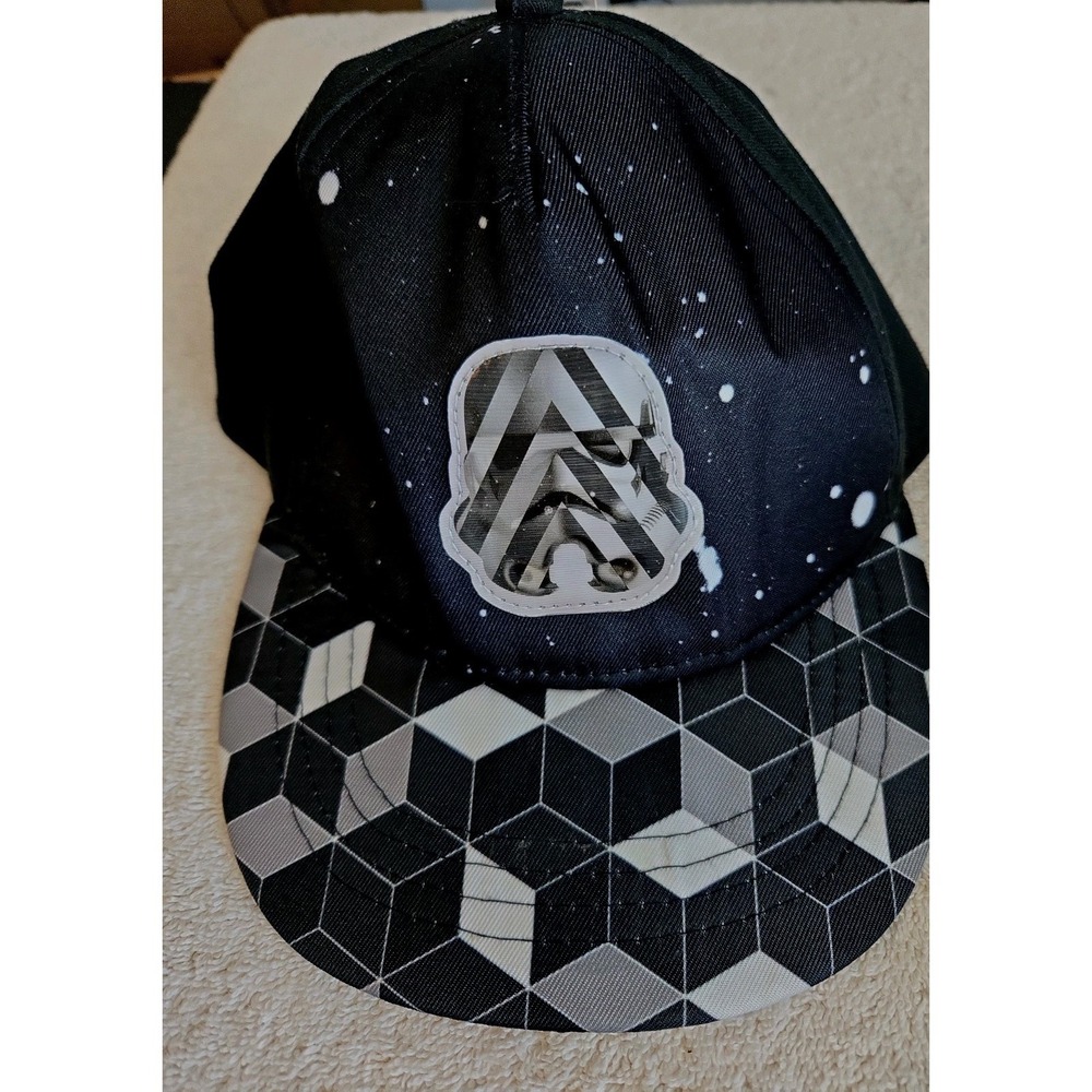 Star Wars Baseball Hat Cap Storm Trooper‎ Black Color (Youth Size) OSFM